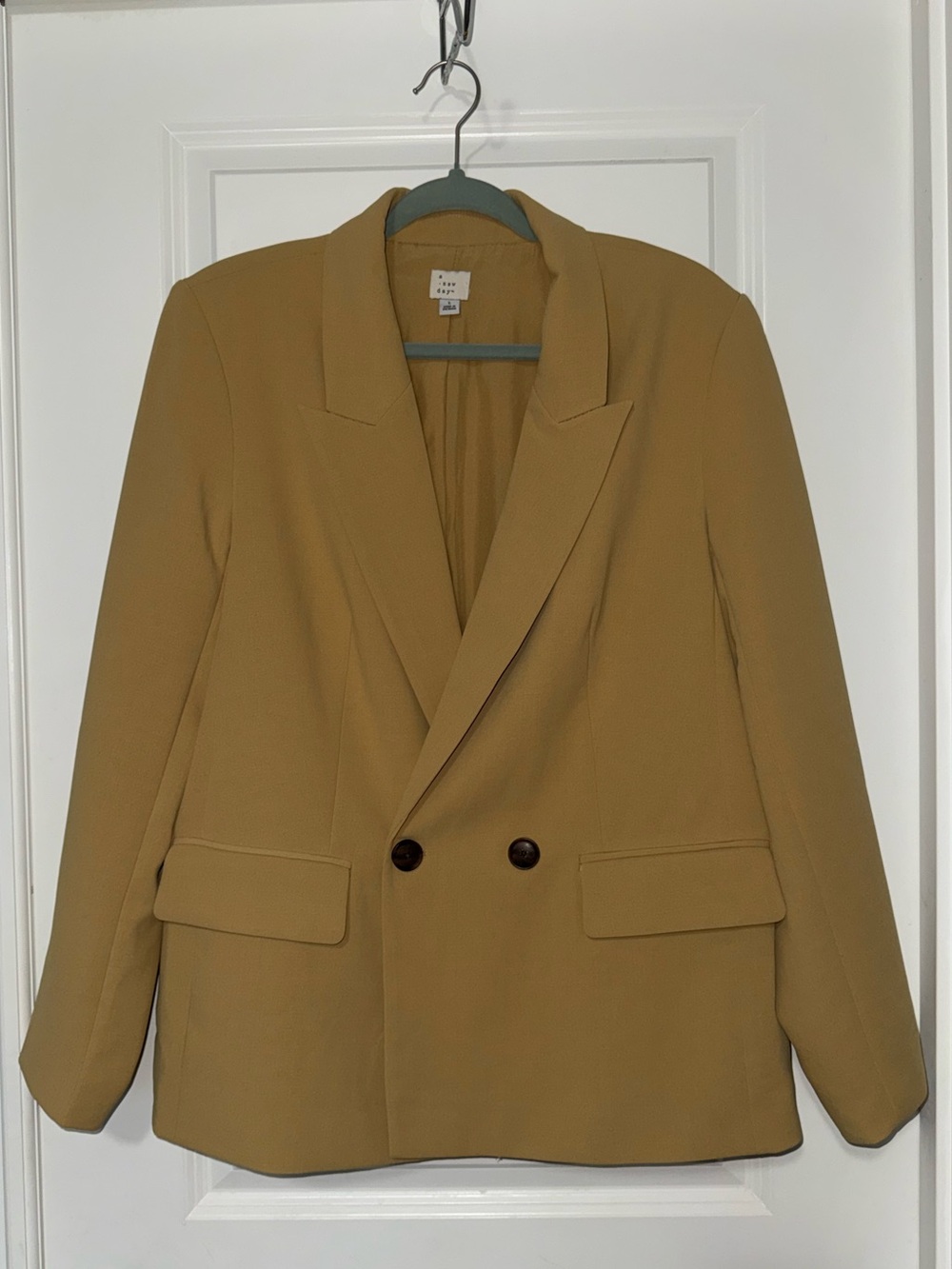 A New Day Blazer in Tan/Brown